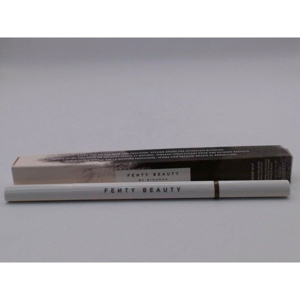 Fenty Beauty - Brow MVP Ultra Fine Brow Pencil & Styler ,# Ash Brown, BNIB